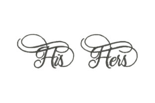His Hers Embroidery Design Review