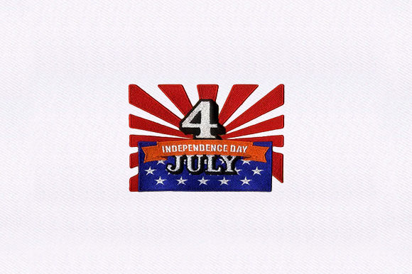 Independence Day Embroidery