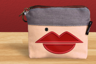 Lips and Beauty Mark Applique Review