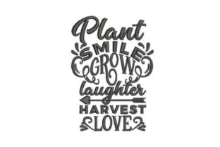 Plant Smile Grow Embroidery Review