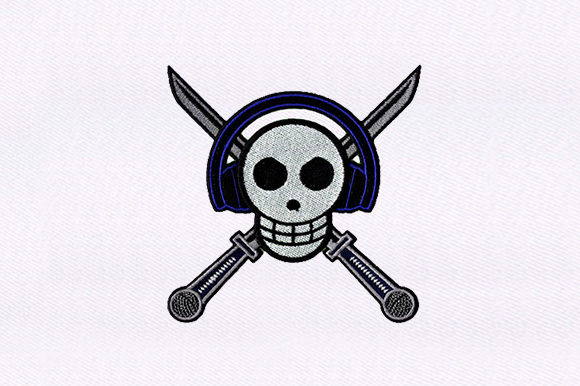 Skull Swords Embroidery Review