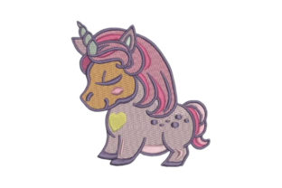 Unicorn for Kids Embroidery Design